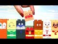アンパンマンと色とかずを覚えよう♪リカちゃんとブロックのパズルも★おもちゃ 子供向け  幼児動画 学び 教育 ふわりーちゃん❤️