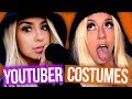 Dressing Up as YouTubers For Halloween w/ GRACE HELBIG! (Beauty Break)