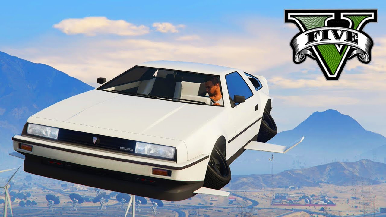 Para voar por um carro em GTA 5 online