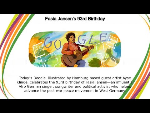 Fasia Jansen | Fasia Jansen's 93rd Birthday