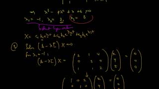 Homogeneous System: Initial-Value Problem