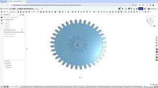 Cutting the cycloid gears with an Onshape custom feature [SHORT]