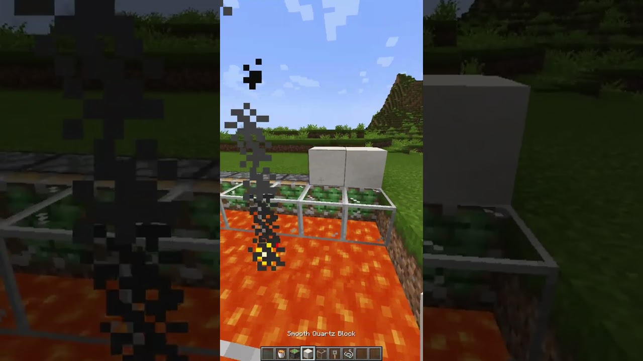 How To Build Lava Gate  in Minecraft 