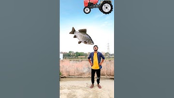 Biscuit, fish, dairy milk, icecream vs Red chilli Pacman - Funny vfx magic