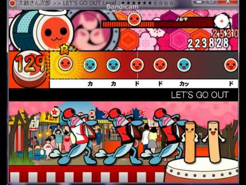 太鼓さん次郎　LET'S GO OUT　フルコンボ