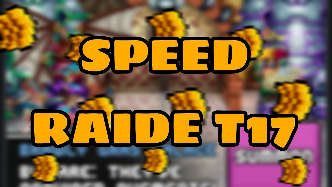 SPEEDRUN RAIDE T17 🛡️BIT HEROES🛡️