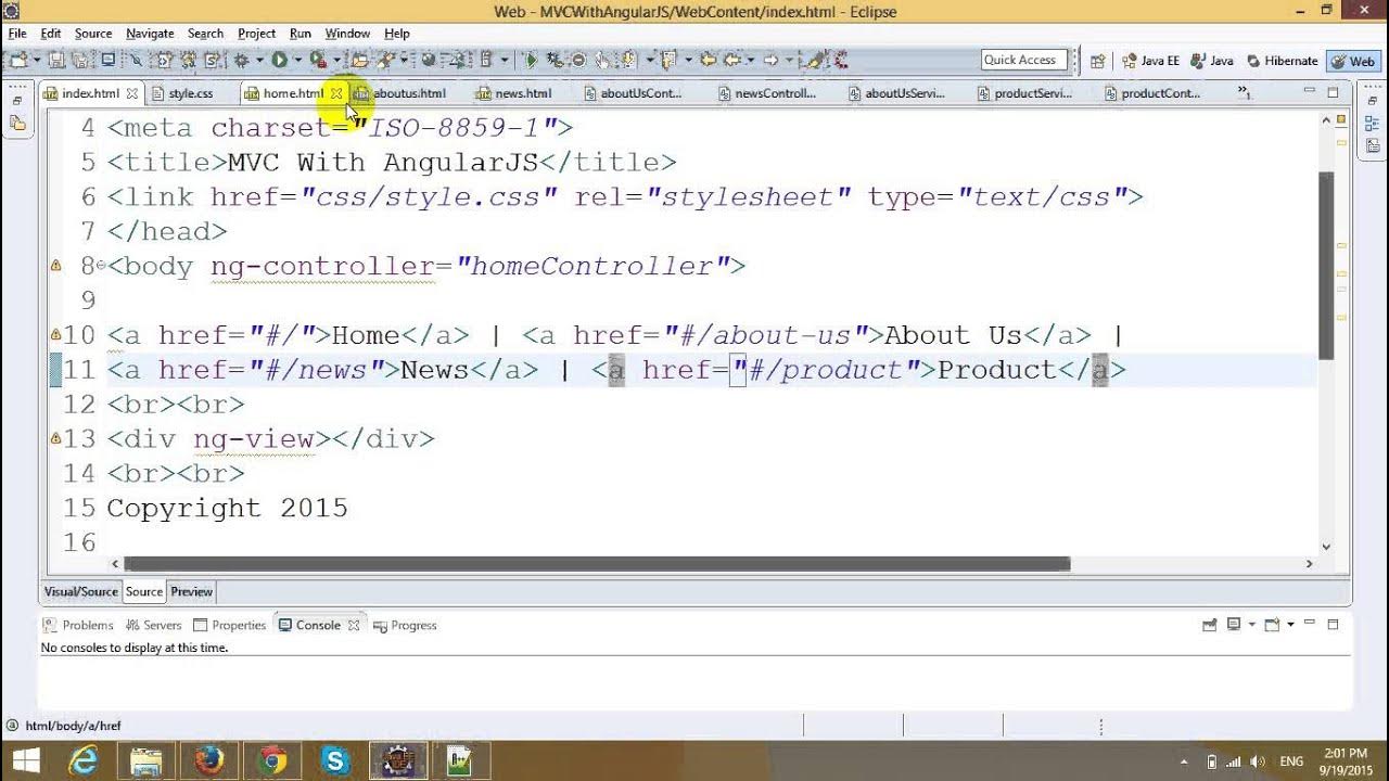 MVC Architecture in AngularJS - Part 2 - YouTube