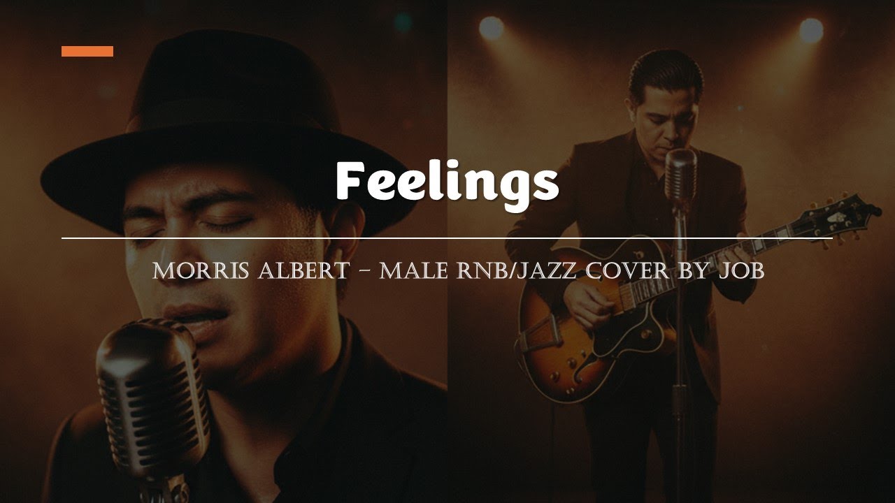 Feelings - Morris Albert - Male RNB/Jazz Cover (Lyric Video)