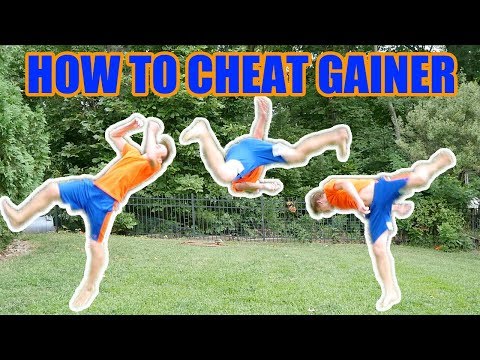 How to do a Cheat Gainer on Ground and Trampoline | BEST TUTORIAL | You can learn in only 5 minutes!