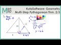 Geometry Quiz: Multi-step Theorem Problems