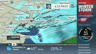 TWC Explains Model mayhem around NE Blizzard (Jan 27, 2015)