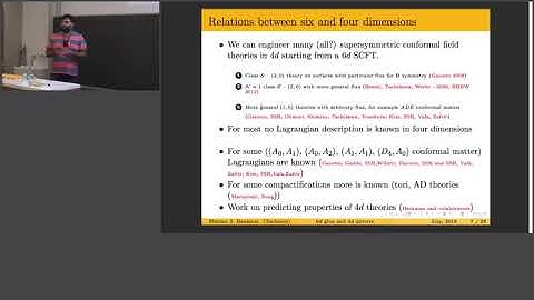 Schlomo Razamat - Pure glue in six dimensions and quivers in four dimensions