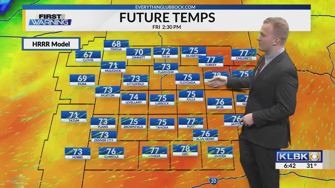 KLBK Thursday Morning Weather Update: December 1st, 2022 - YouTube