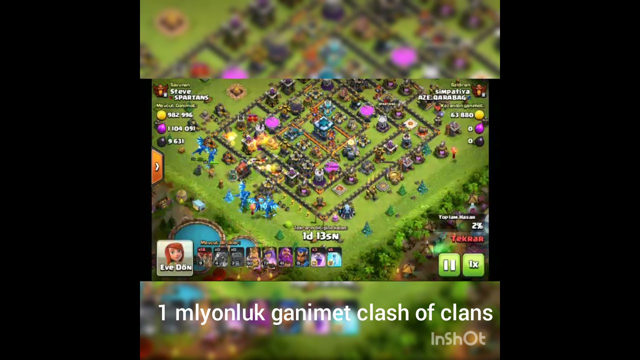 Download clash of clans 1 mlyonluk gaminet saldirimiz