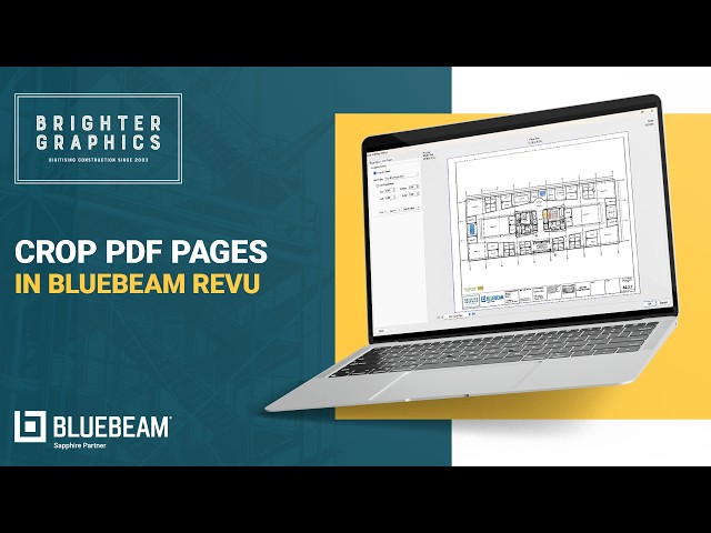How to Crop PDF Pages in Bluebeam Revu 21 | Trim or Crop PDFs
