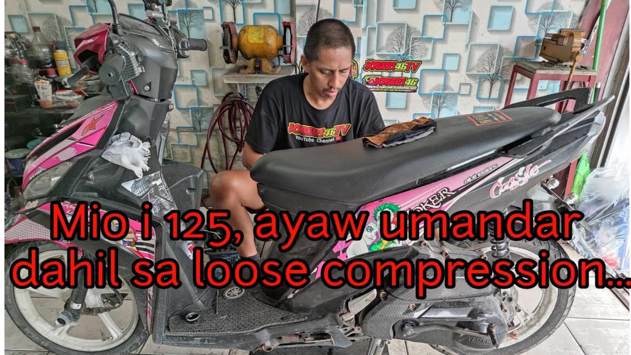 Mio i 125, ayaw umandar dahil sa loose compression...