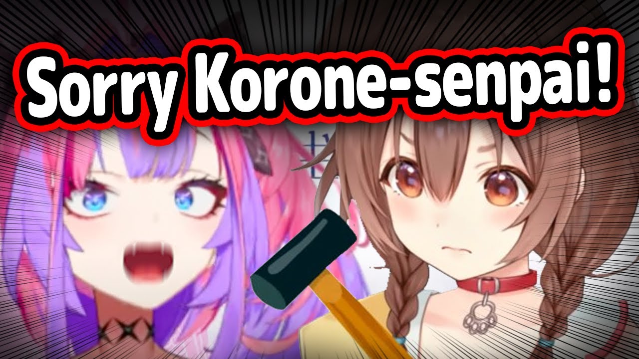 Vivi Immediately Apologizes To Korone After Doing This On Stream...【Hololive】