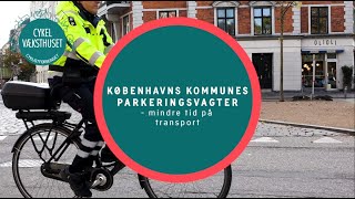 I cykler parkeringsvagterne