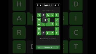 Waffle #1174 - Apr 9, 2025 Solution