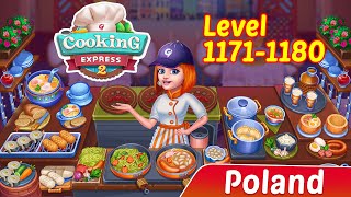 Cooking Express 2 || Poland Food Shop (Truck 24, Levels 1171 to 1180) screenshot 1