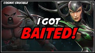 This Player Baited Me To Death! | Marvel Strike Force