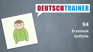 Német kezdőknek (A1/A2) | Deutschtrainer: Érzelmek