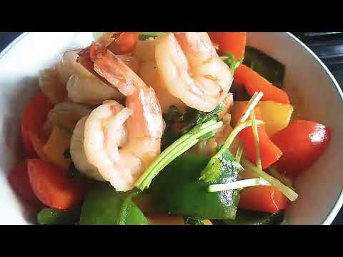 Resep Tumis Udang Paprika