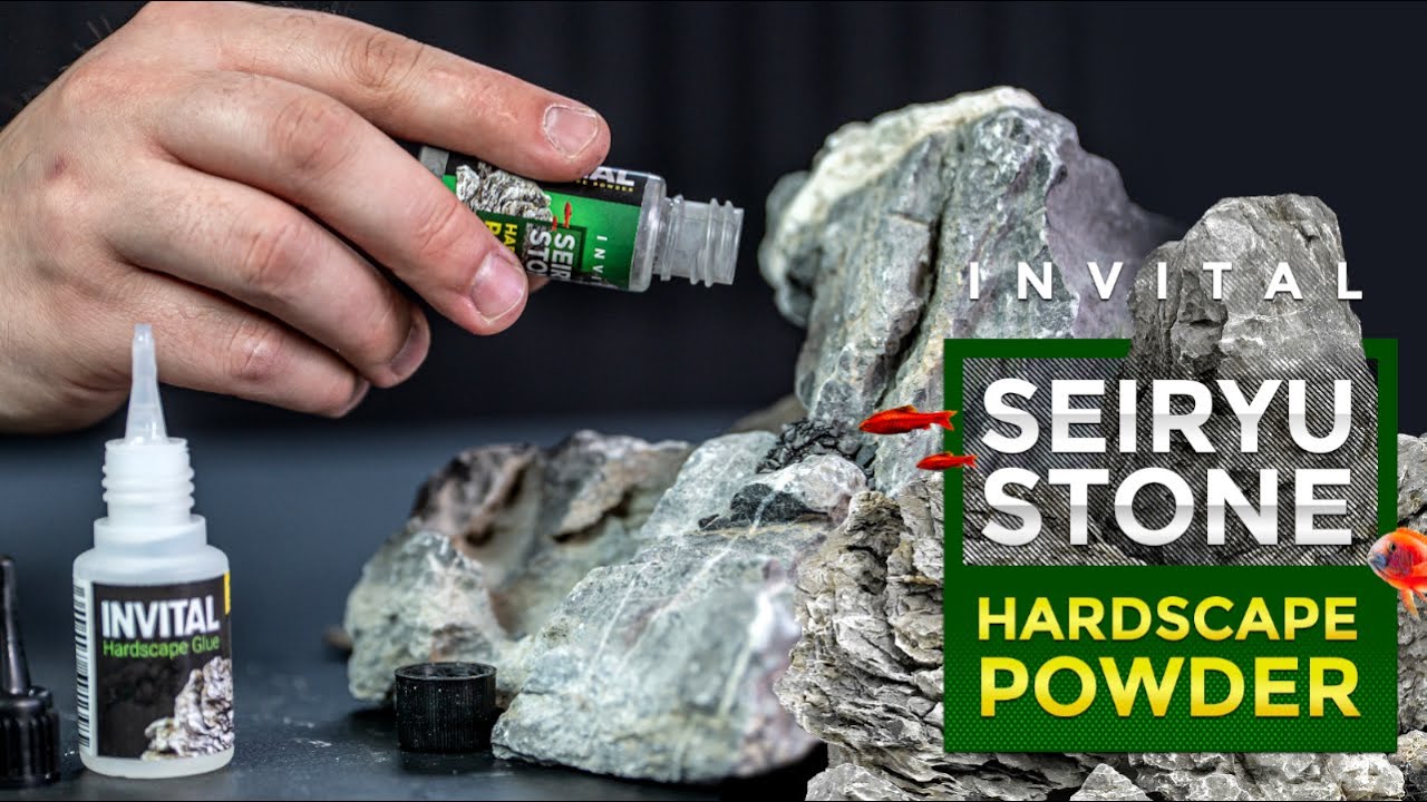 INVITAL Seiryu Stone Hardscape powder - for masking connections between stones