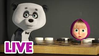 🔴 LIVE! Masha dan Beruang 👧🐻 Misi: Jebakan untuk Panda 🥷🐼Kartun anak-anak 🎬 Masha and the Bear