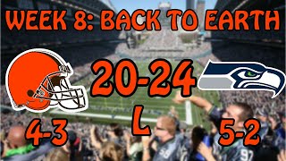 Last Minute Loss | Browns at Seahawks Reaction