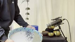 Ocean Drum Comparison - Remo 16 Lullaby Drum - 16 Dual Layered Dolphin Ocean Drum