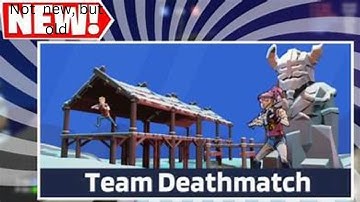 Playing team deathmatch in 1v1.lol old version.