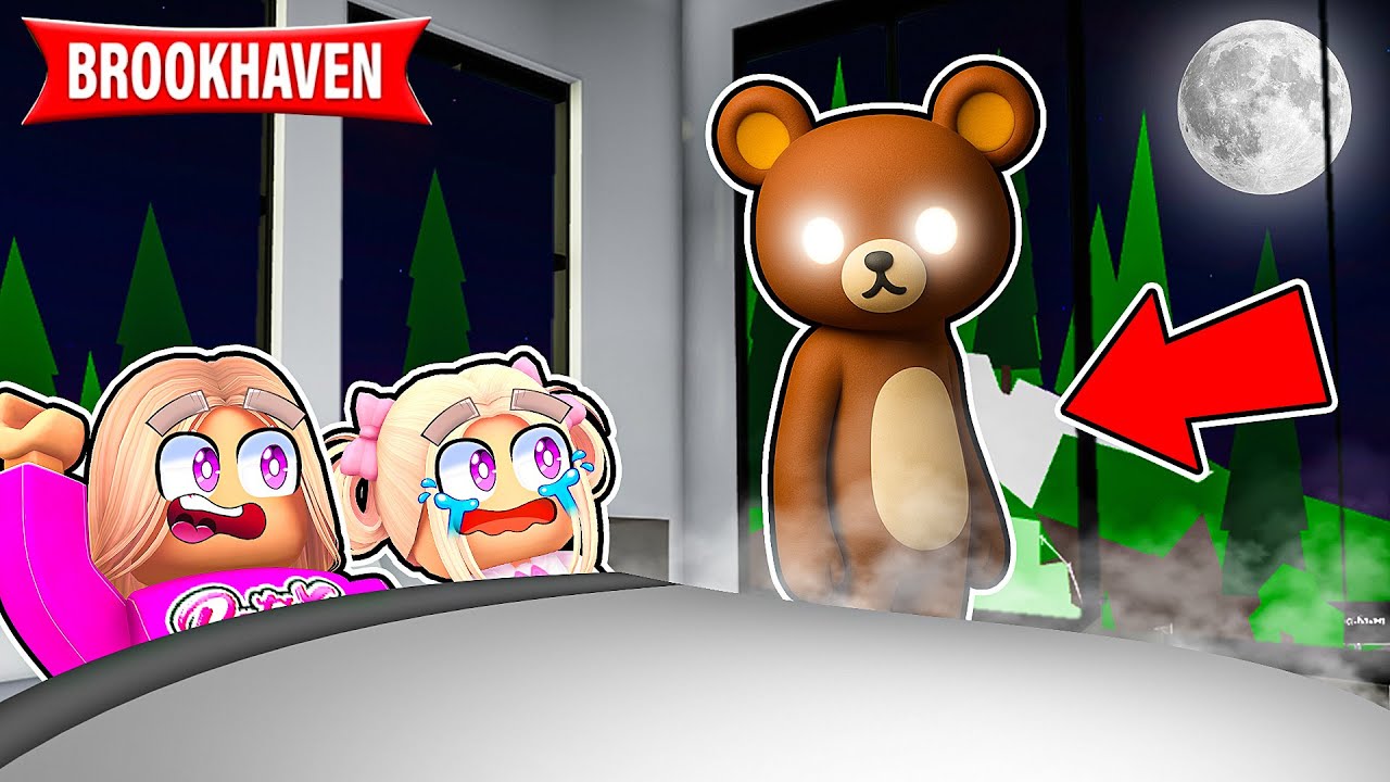 PLUSZAK MAŁEJ AMI OŻYŁ i ZROBIŁ NAM TO... na BROOKHAVEN w ROBLOX!