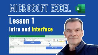 Intro + Lesson 1: Excel from Scratch | Interface and Possibilities | First steps with Excel