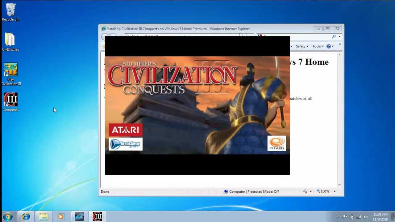 civilization 3 windows 7 civilization 3 windows 7