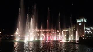 Ереван, Площадь Республики, поющие фонтаны, 3 мая, 1 часть