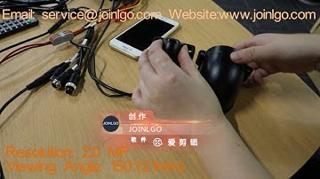 JOINLGO NEW 1080P AHD mini Camera 150 Large Viewing Angle Without IR LED Full Metal Case