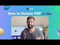 How to Rotate PDF Pages on Mac | UPDF