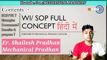 standard Operating Procedures –SOP |  Work Instructions – WI | what is SOP | What is WI | SOP and WI
