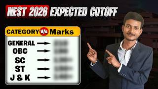 NEST 2026 Expected Cutoff OUT? 😳 Safe Score for NISER &amp; CEBS Explained