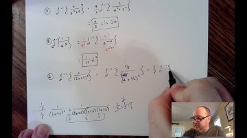 7.4 Inverse LaPlace Transformations