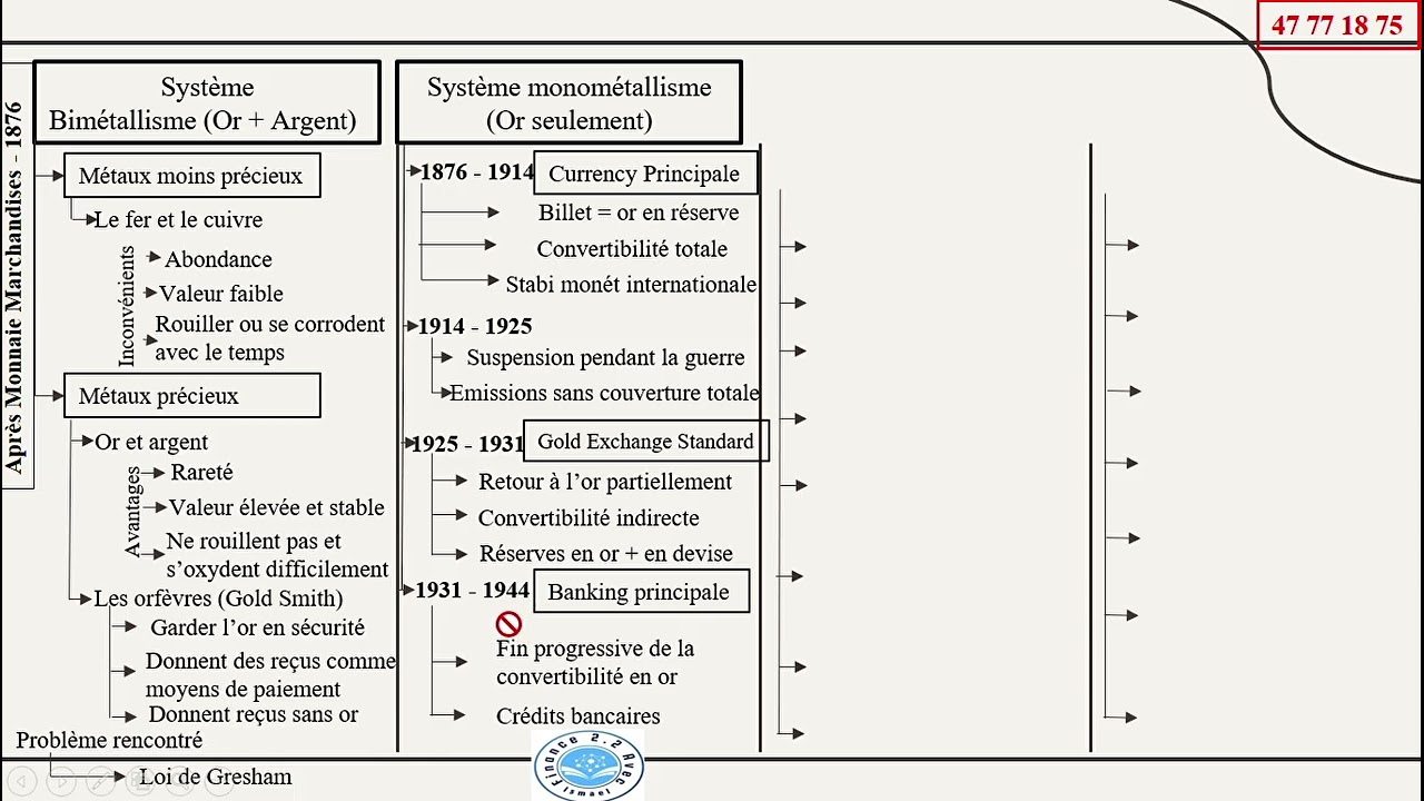 L’évolution de la Monnaie Vidéo 2 : Système monétaire international en français