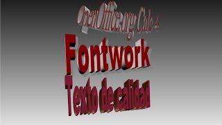 Fontwork in Apache OpenOffice.org 4. High-quality text.