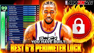 *NEW* FULLY OPTIMIZED 6’8 “PERIMETER LOCK” BUILD W/ NO WEAKNESSES On NBA 2K26……