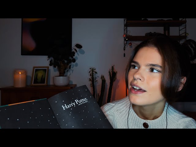 ASMR SWEDISH 🇸🇪 Reading Harry Potter and the Sorcerer's Stone 🪄 (soft spoken)