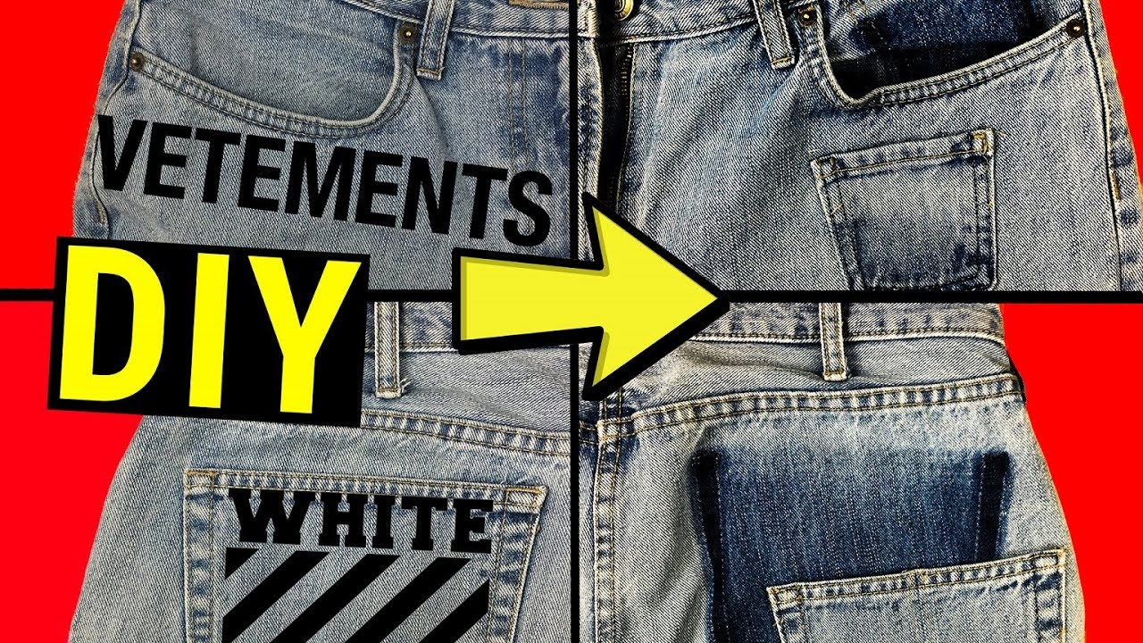 DIY Off-White VETEMENTS Deconstructed 