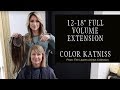 Luxury hair extension topper hairpiece makeover using Lauren Ashtyn Collection