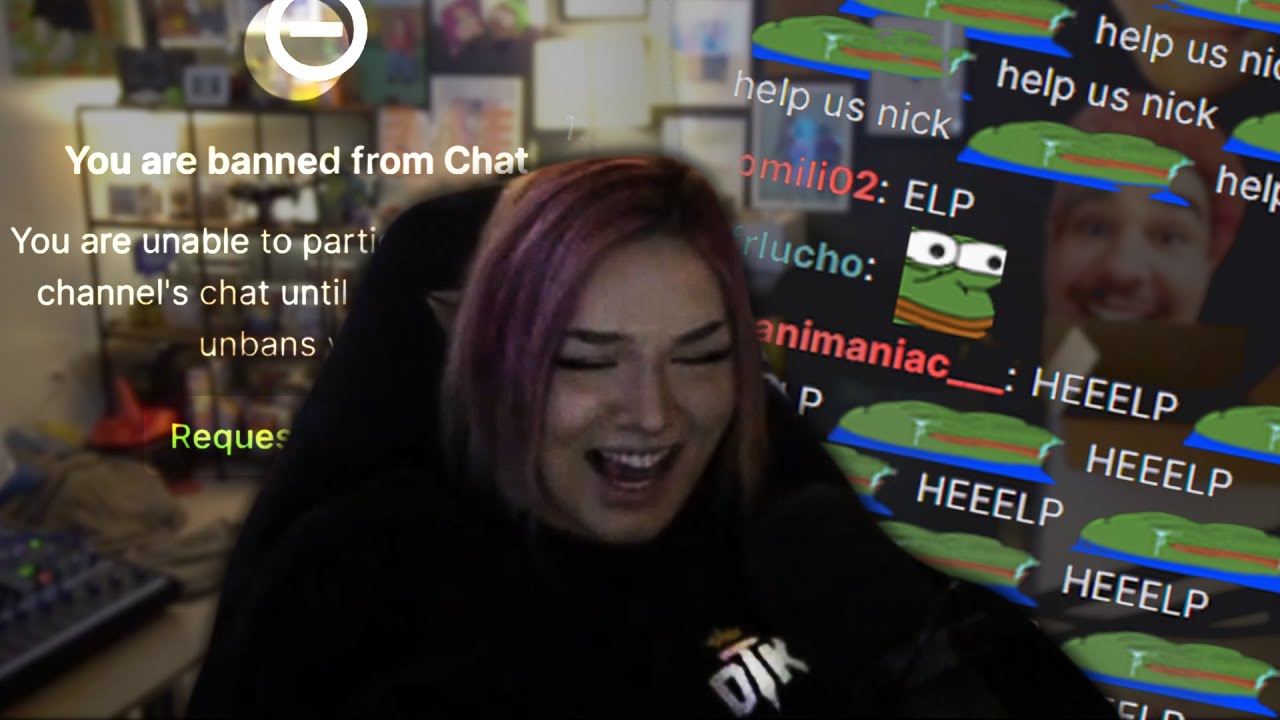 Malena Scared the Whole Chat! - YouTube