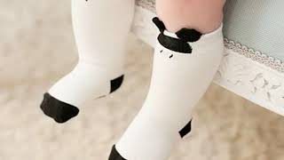 1 Pair Unisex Lovely Cute Cartoon Fox Kids baby Socks