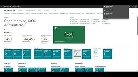 Build Your Own Excel Layout Reports in Business Central